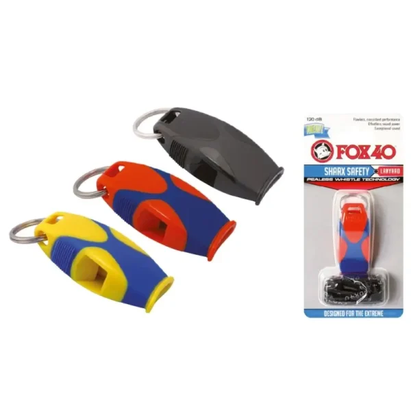 Sifflet de Detresse Fox 40 Shark Pour Football, Recherche, Sauvetage